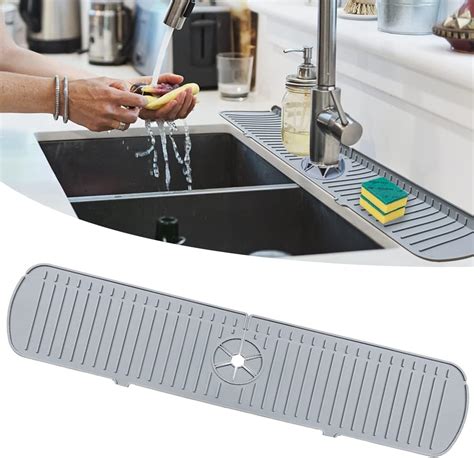 silicone sink splash guard|best kitchen sink splash guards.